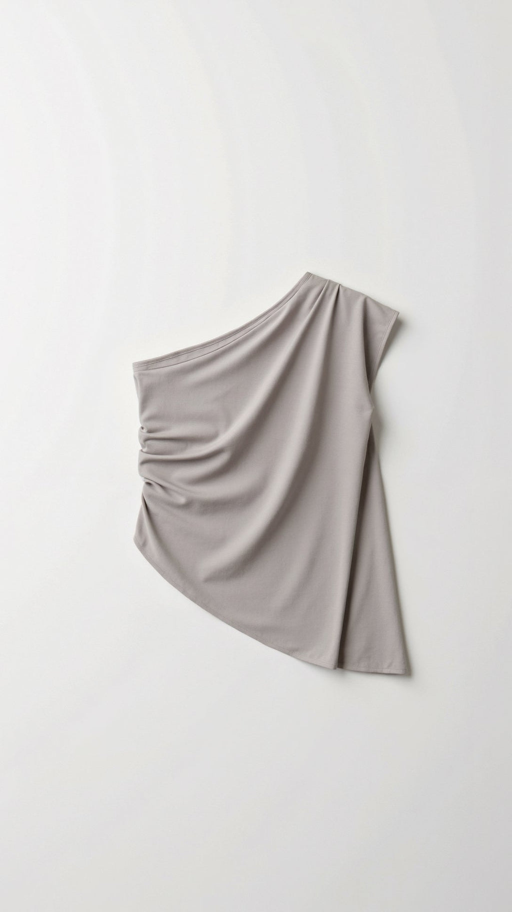 Women's One-Shoulder Top Luxe Stretch Fabric 4